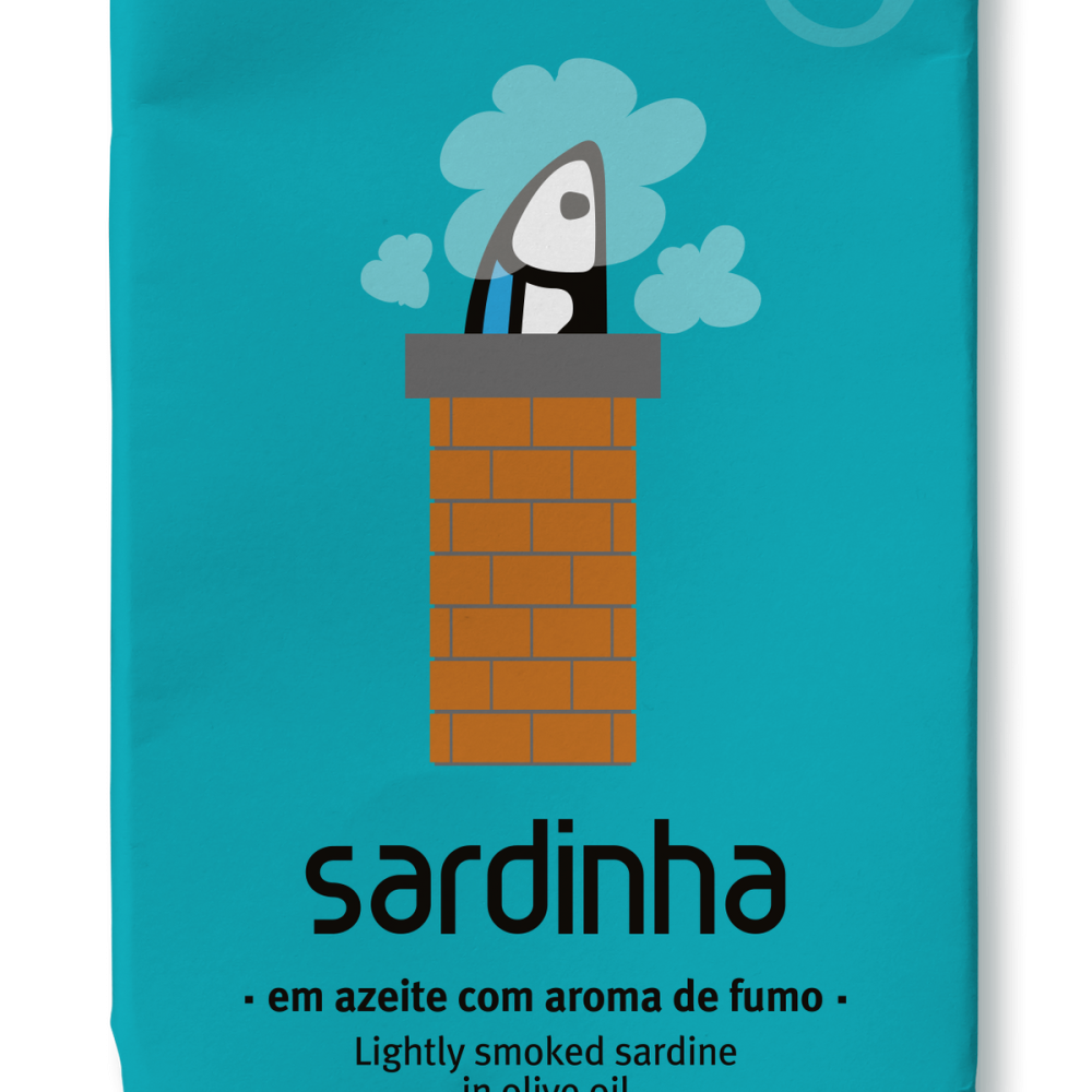 Sardina in olio d'oliva aromatizzata al fumo - DE
