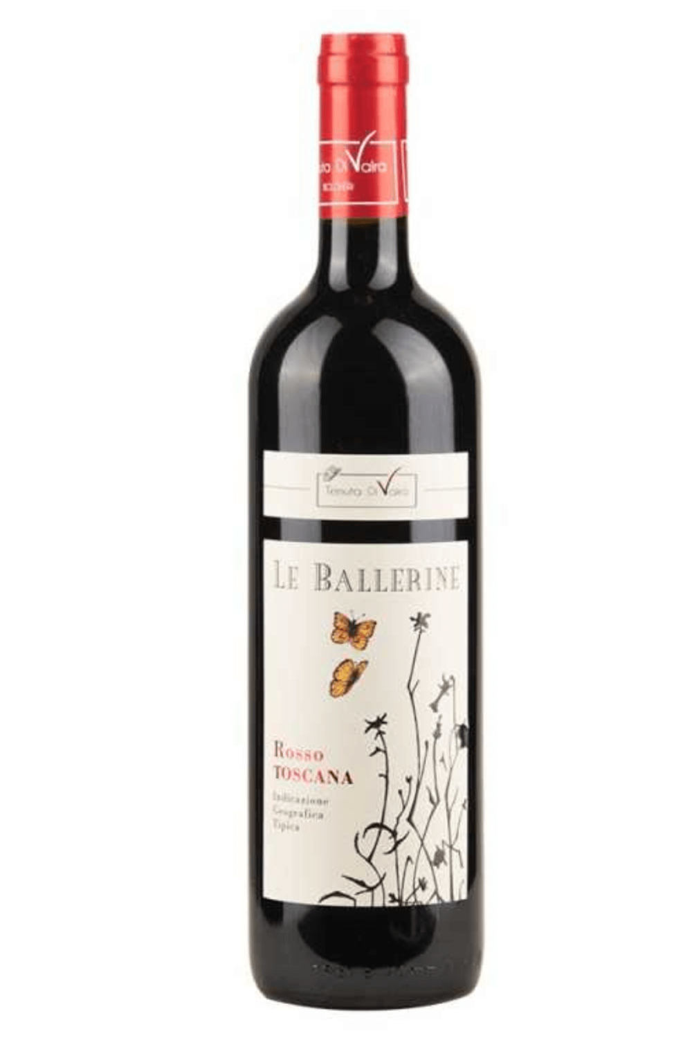 Le Ballerine Costa Toscana Rosso IGT 2022 Weingut Tenuta di Vaìra
