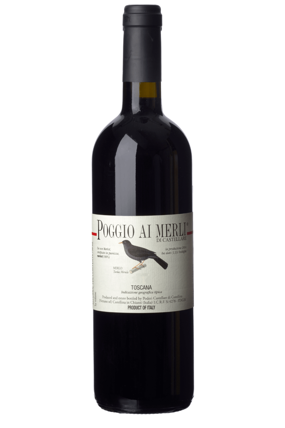 "Poggio ai Merli Toscana Rosso IGT 2019 Weingut Castellare di Castellina"