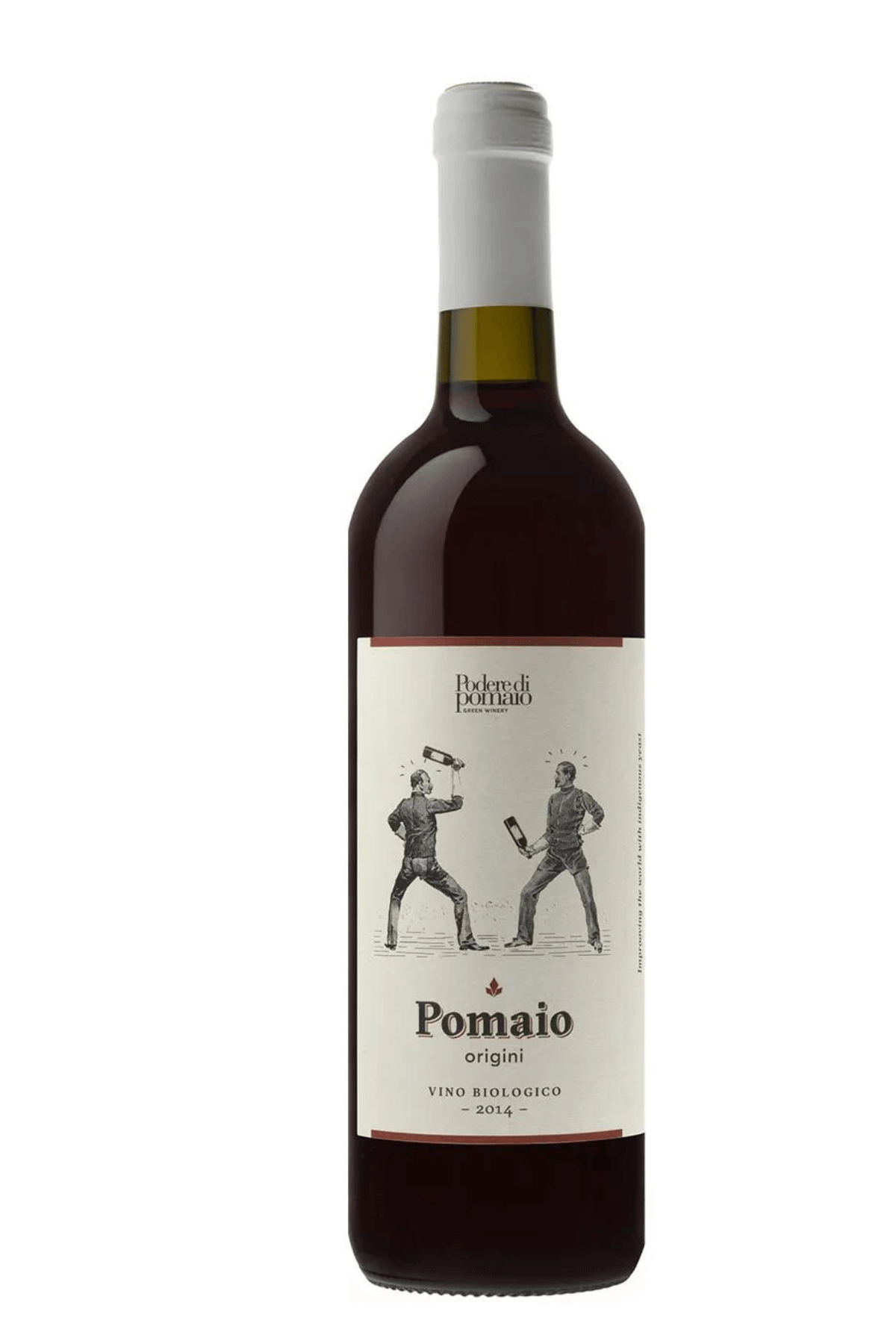 "Pomaio Origini Toscana Rosso IGT 2022 Bio Podere di Pomaio"  
→ "Pomaio Origini Toscana Rosso IGT 2022 Bio Weingut Podere di Pomaio"