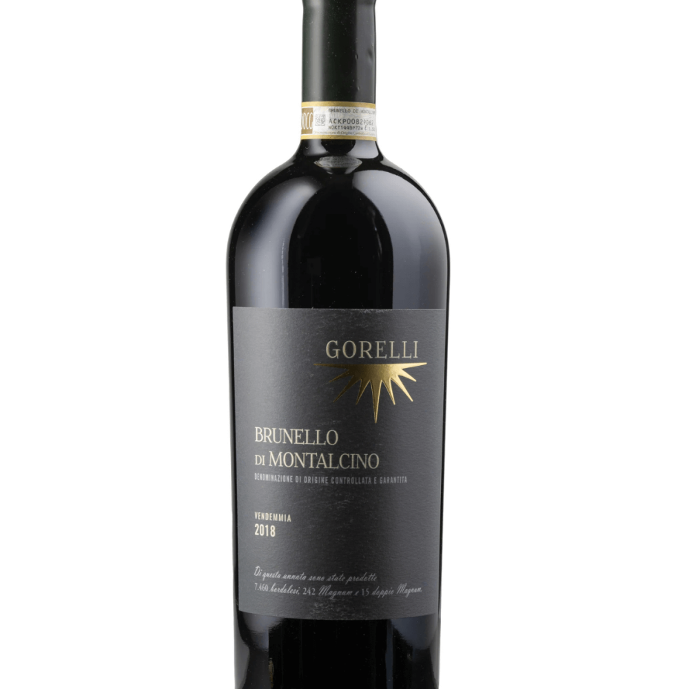 "Brunello di Montalcino DOCG 2018 Magnum in Geschenkverpackung Giuseppe Gorelli"