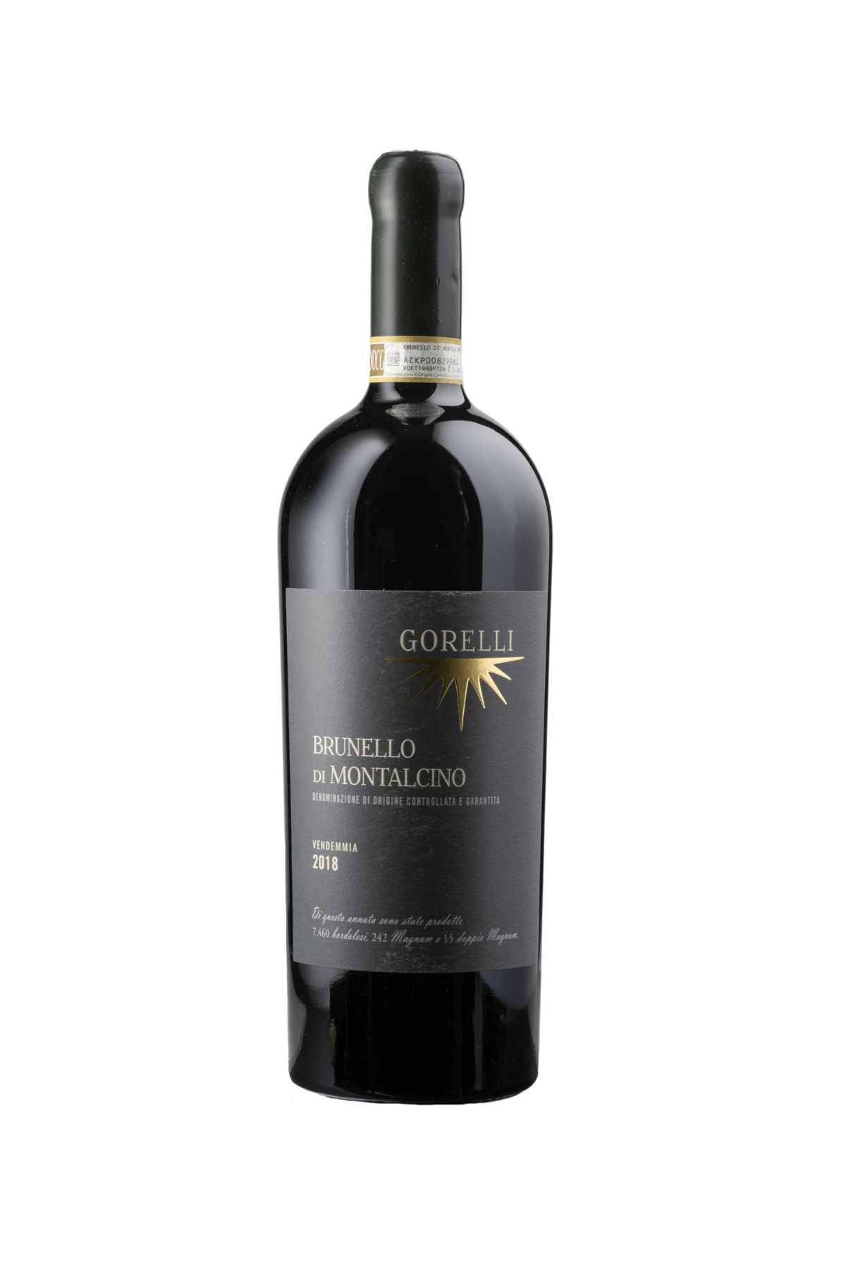 "Brunello di Montalcino DOCG 2018 Magnum in Geschenkverpackung Giuseppe Gorelli"