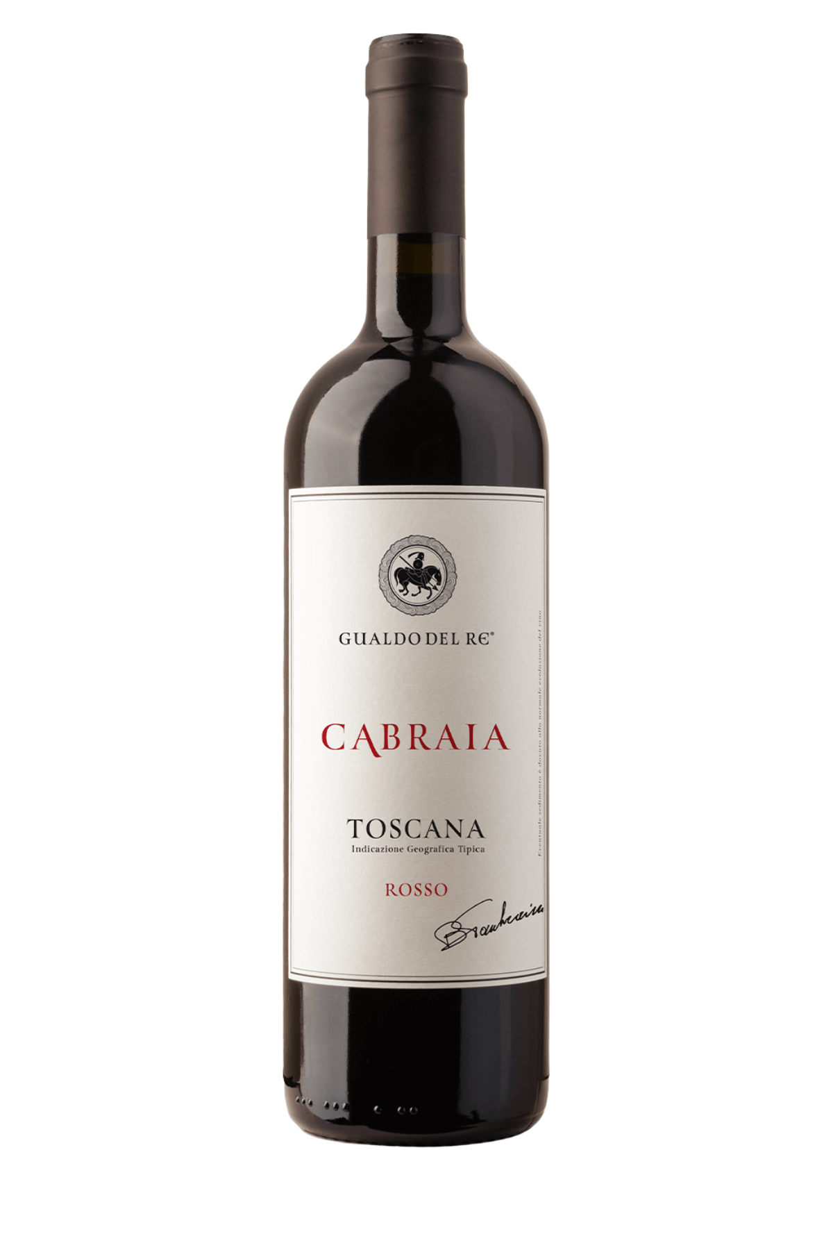 "Cabraia Rosso Costa Toscana IGT 2019 Weingut Gualdo del Re"